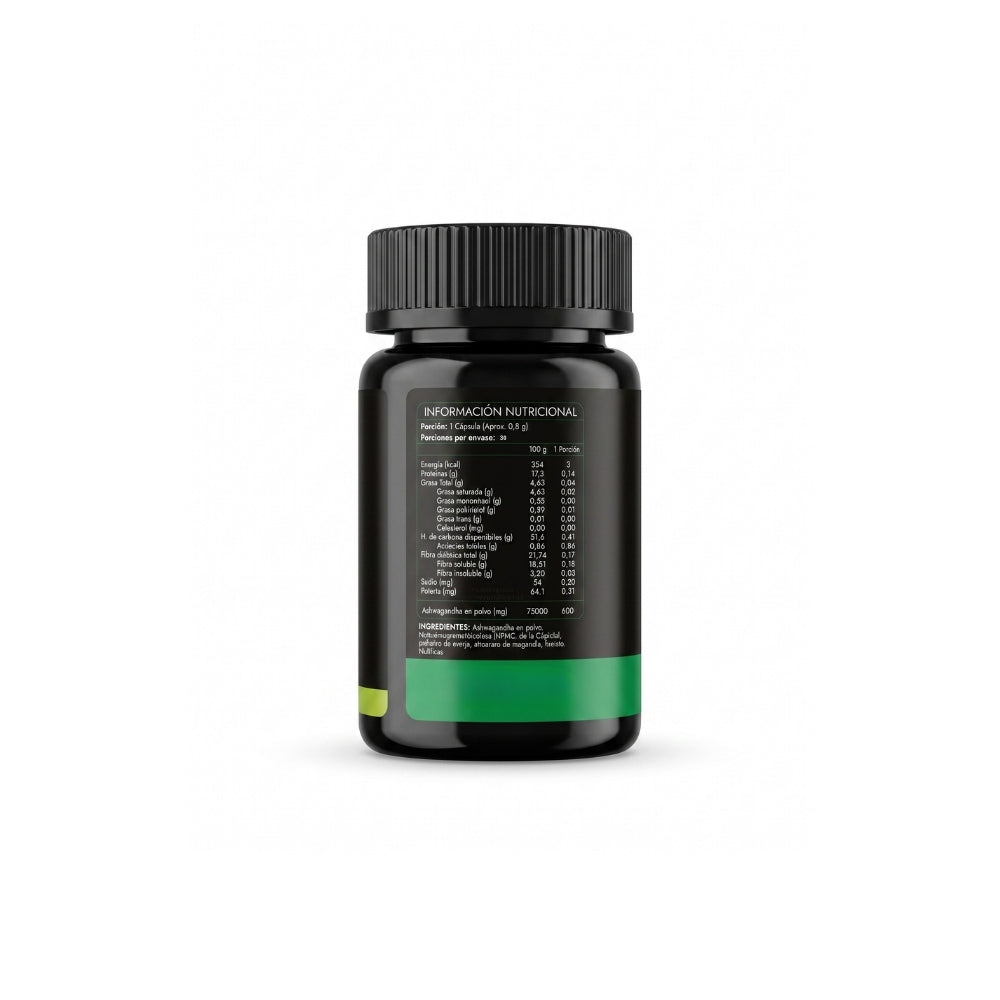 Pack 3 MESES Ashwagandha 600Mg 30 Caps - Ahorra Un 21% Y Paga Hasta En 3 Cuotas Sin Interés