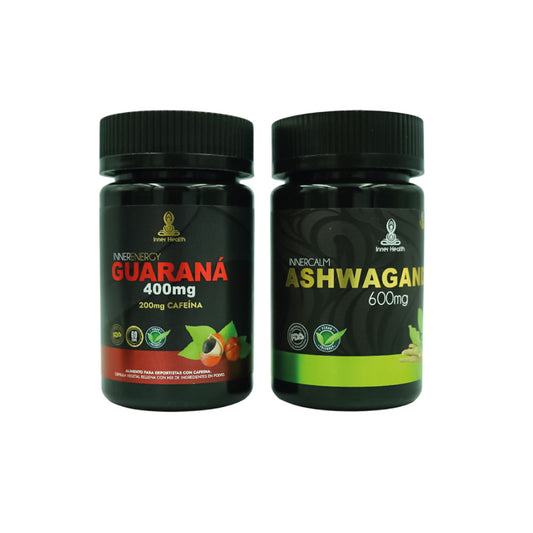 PACK DIA&NOCHE (1 guaraná - 1 ashwagandha)
