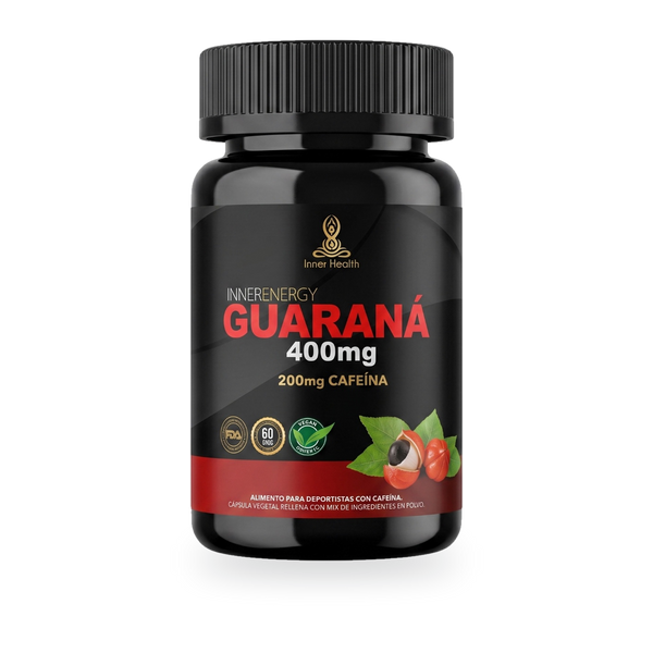 Frasco de Guaraná 400 mg de Inner Health