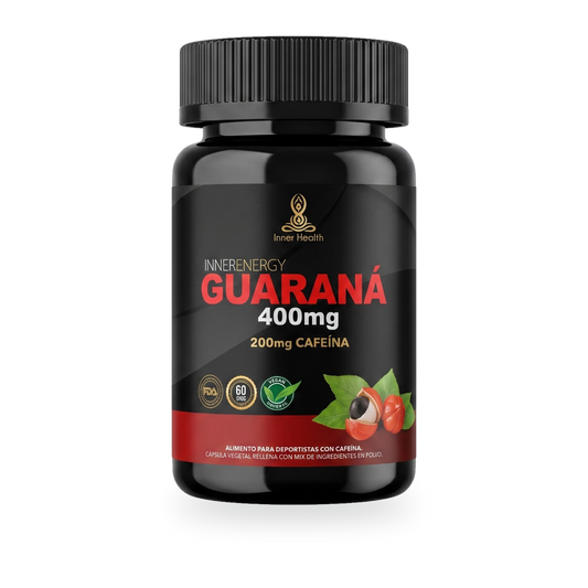 Frasco de Guaraná 400 mg de Inner Health