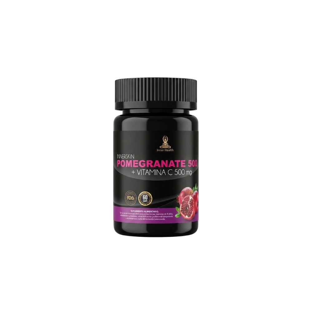 Pomegranate 500 Mg + Vitamina C 500 Mg