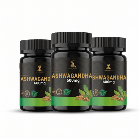 Pack 3 MESES Ashwagandha 600Mg 30 Caps - Ahorra Un 21% Y Paga Hasta En 3 Cuotas Sin Interés