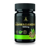 Frasco de Ashwagandha 600 mg de Inner Health, formato de 30 cápsulas